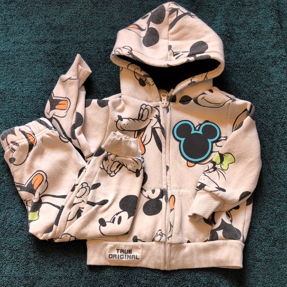 Disney Hoodie And Jogger Set